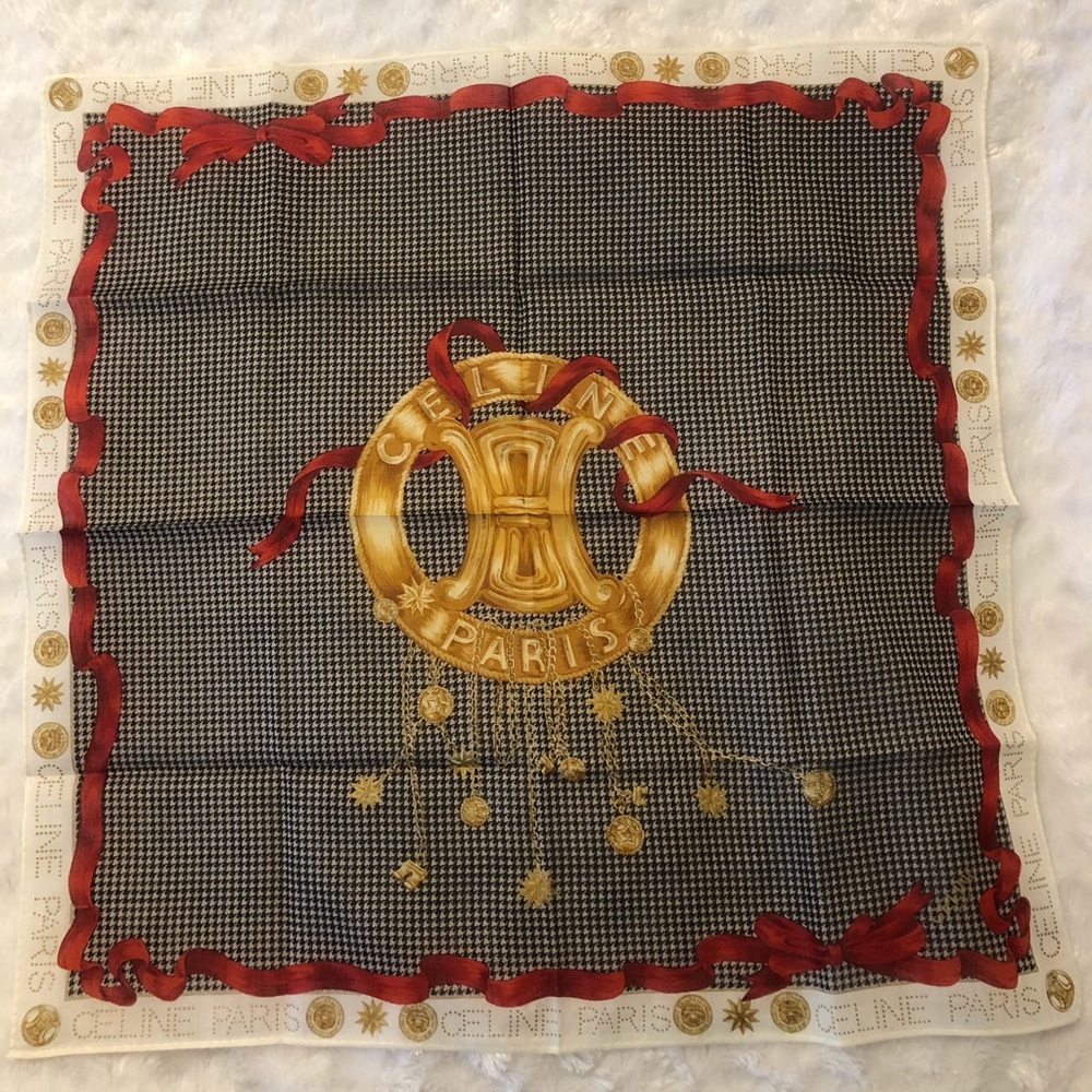 Vintage Celine Handkerchief